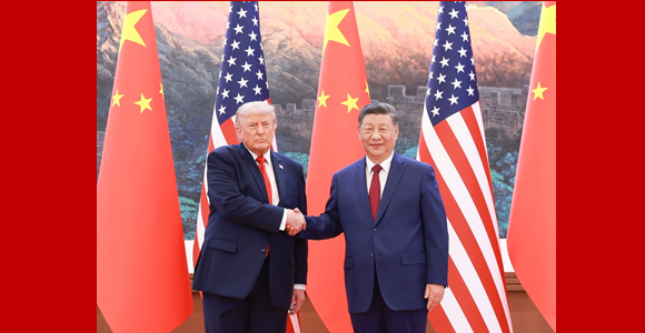 习近平同美国总统特朗普会谈