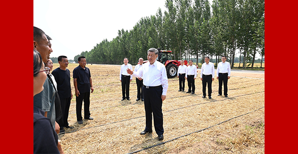 习近平在山东德州考察