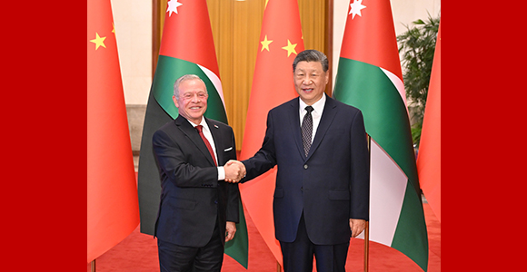 习近平同约旦国王阿卜杜拉二世会谈