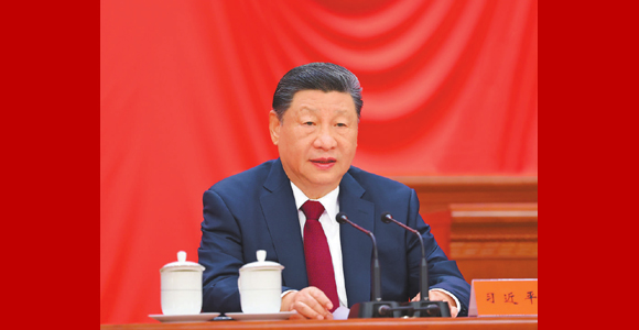 习近平出席纪念中国工农红军长征胜利90周年大会并发表重要讲话